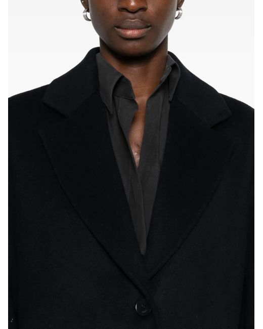 Liu Jo Blue Single-Breasted Coat