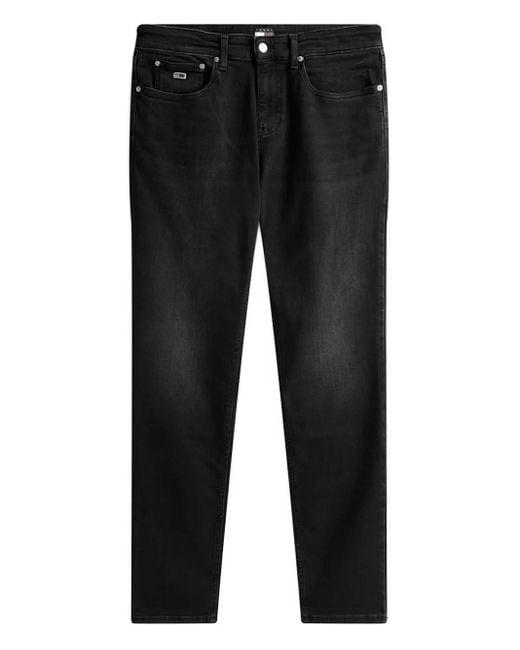 Jeans Slim Scanton di Tommy Hilfiger in Black da Uomo
