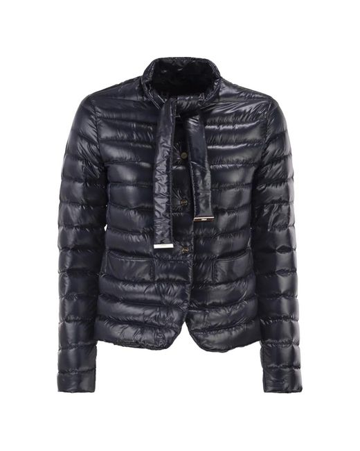 Herno Black Padded Quilted Jacket