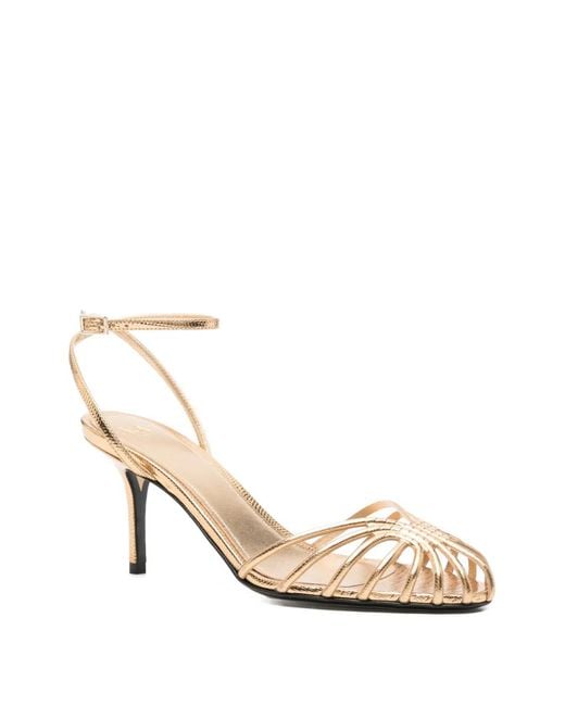ALEVI Natural Blake Cage Sandals