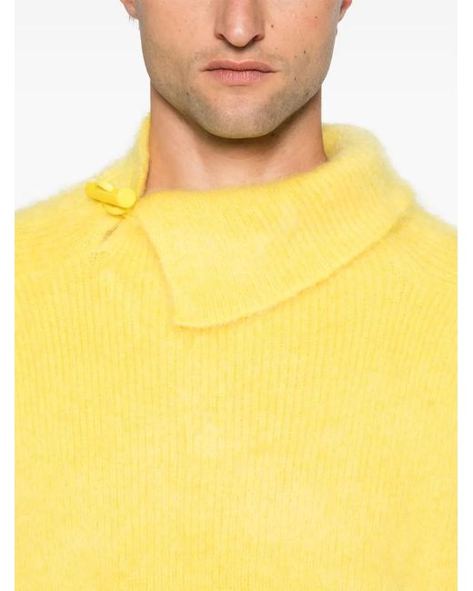 Jacquemus Yellow Sweaters for men