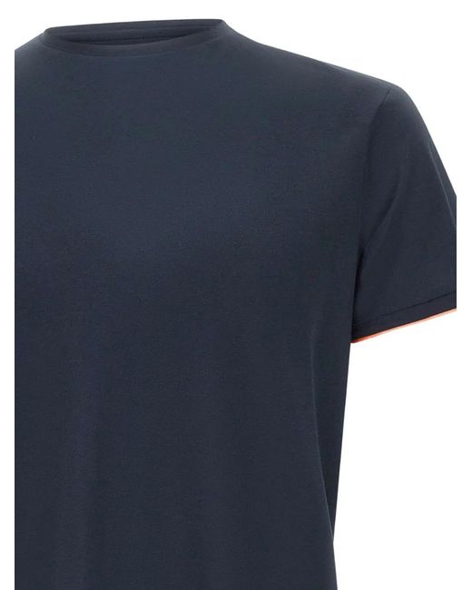 Rrd Blue Macro Shirty Crew-Neck T-Shirt for men