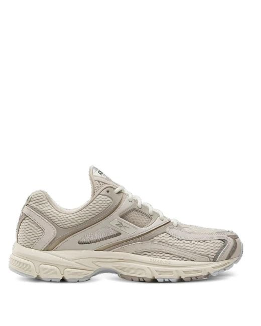 Reebok White Premier Trinity "Bone/Ash" Sneakers for men