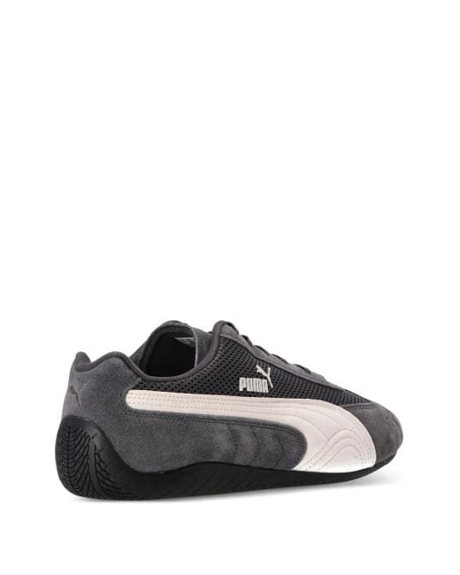 PUMA Gray Speedcat Mesh Sneakers