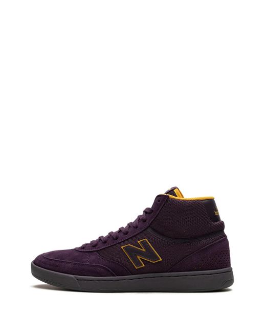 New Balance Purple Numeric 440 High Sneakers for men