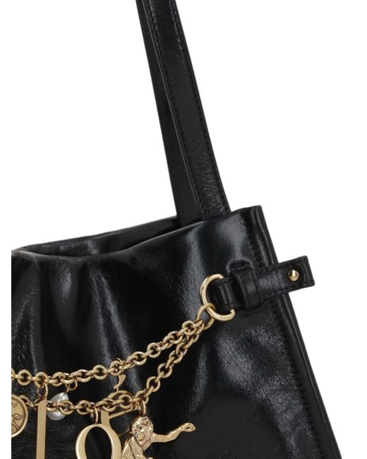 Chloé Black Charms Tote Bag