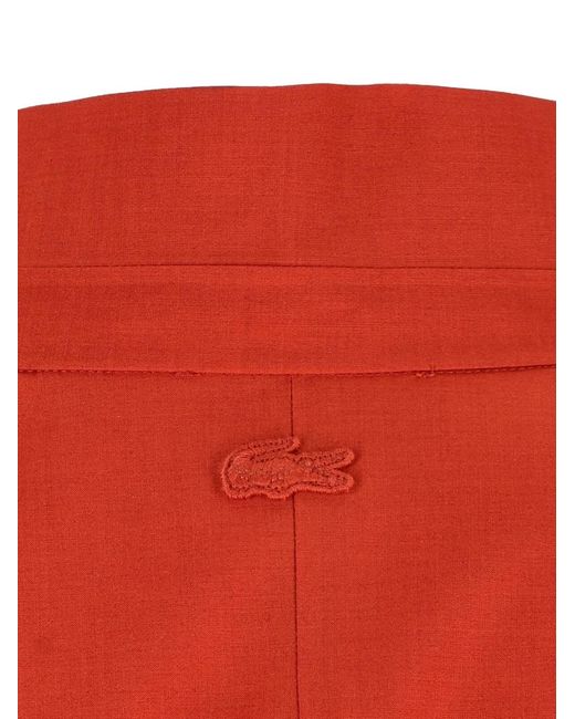 Lacoste Red Long-Sleeve Jacket