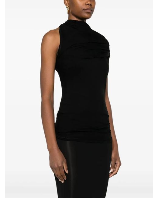 Helmut Lang Black Wind Top