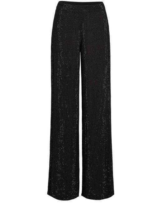 retroféte Black Hasna Hotfix Trousers