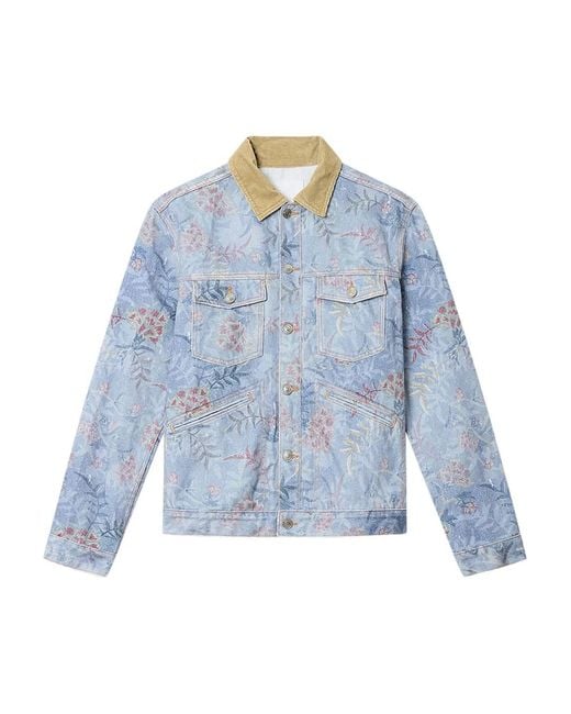Isabel Marant Blue Cotton Jacket for men