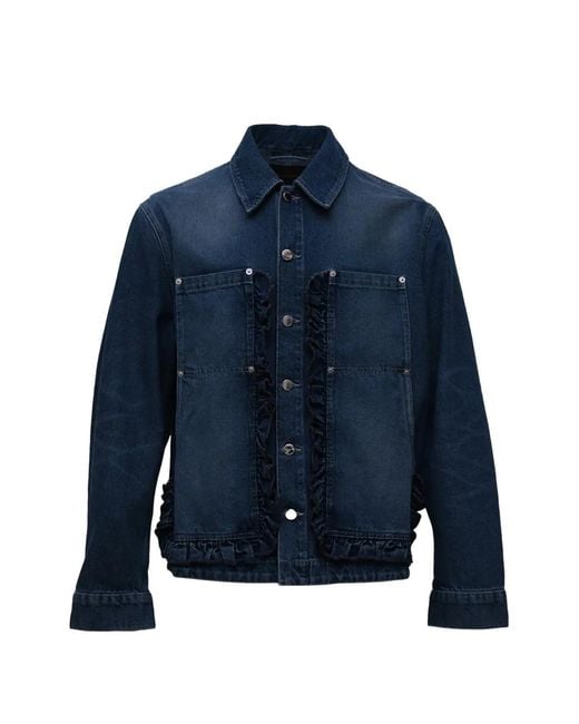 Simone Rocha Blue Denim Jacket for men
