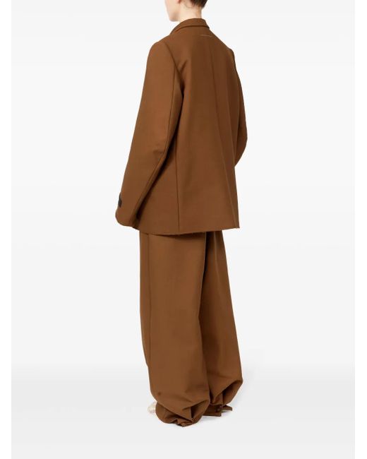 MM6 by Maison Margiela Brown Coats & Jackets