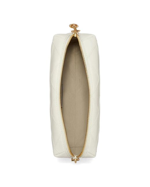 Tory Burch Natural Fleming Shoulder Bag