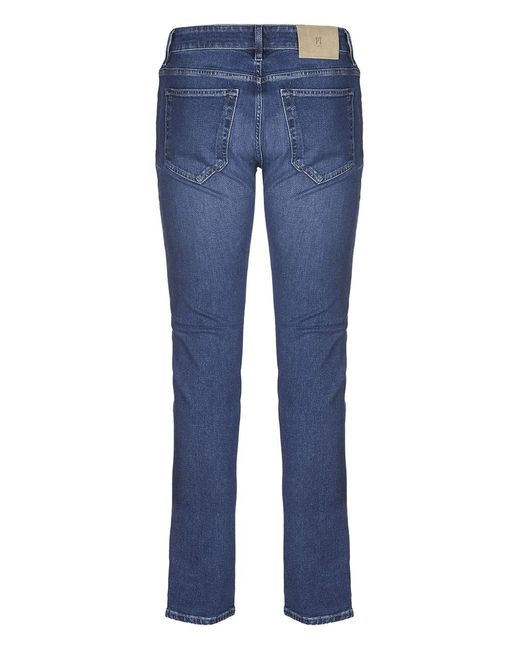 PT Torino Blue Logo-Patch Jeans for men