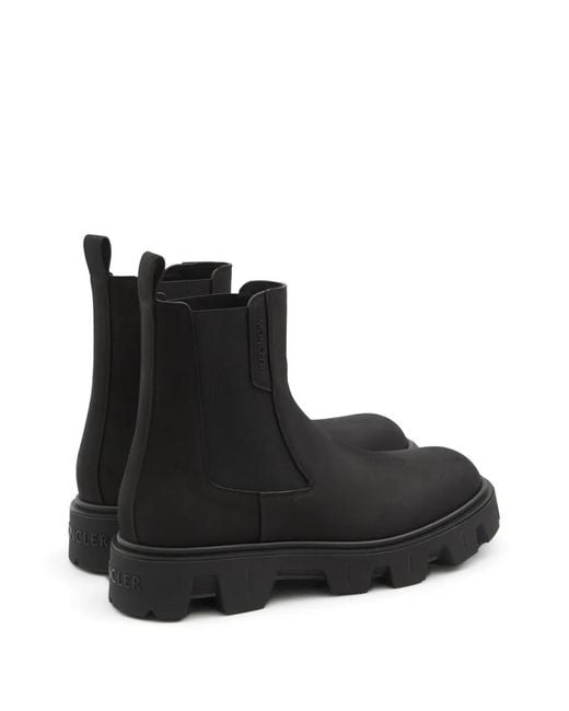 Moncler Black Boots for men