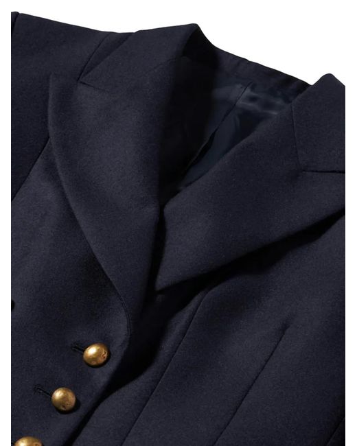 Fortela Blue Laureen Double-Breasted Blazer