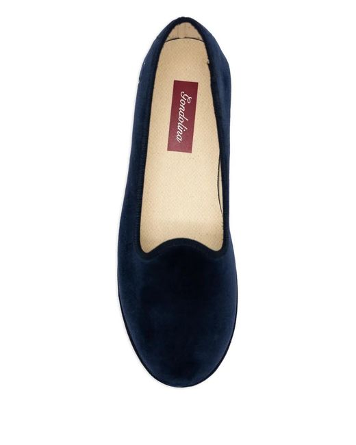 Gondolina Blue Venezia Logo-Detail Slippers