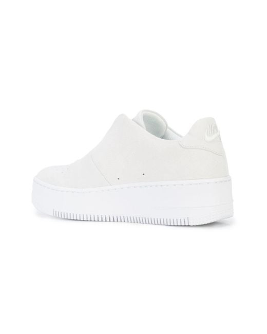 Nike air force 1 clearance laceless
