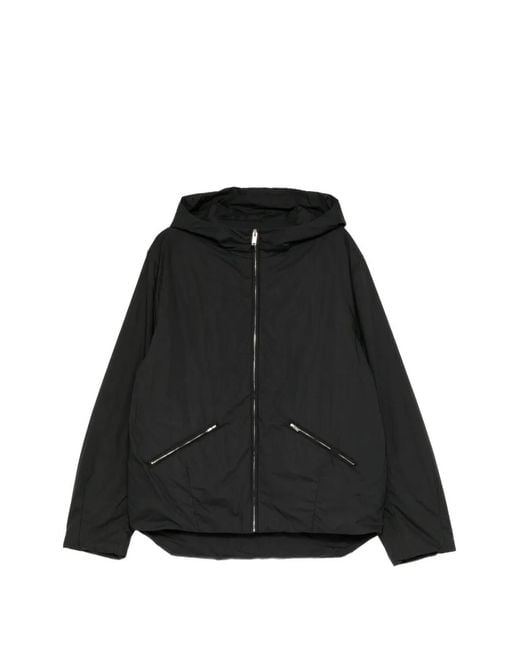 Undercover Black Zip-Up Hooded Jacket for men
