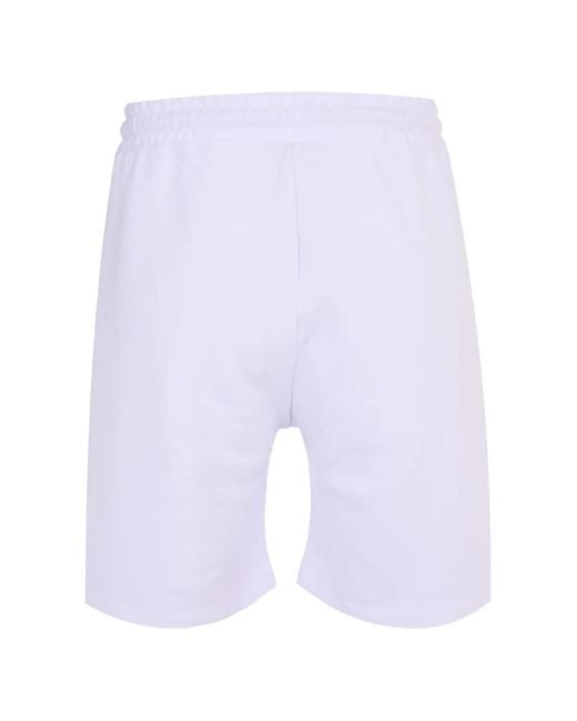 Gaelle Paris Blue Drawstring Shorts for men