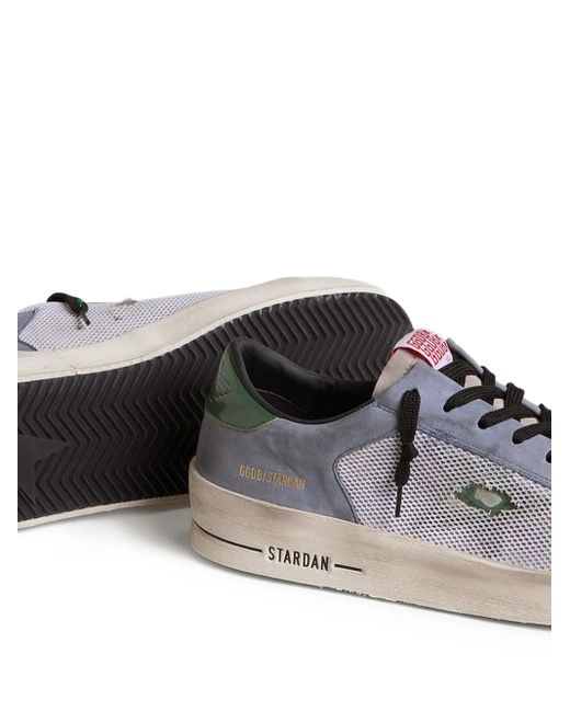 Golden Goose Deluxe Brand Brown Stardan Low-Top Sneakers for men