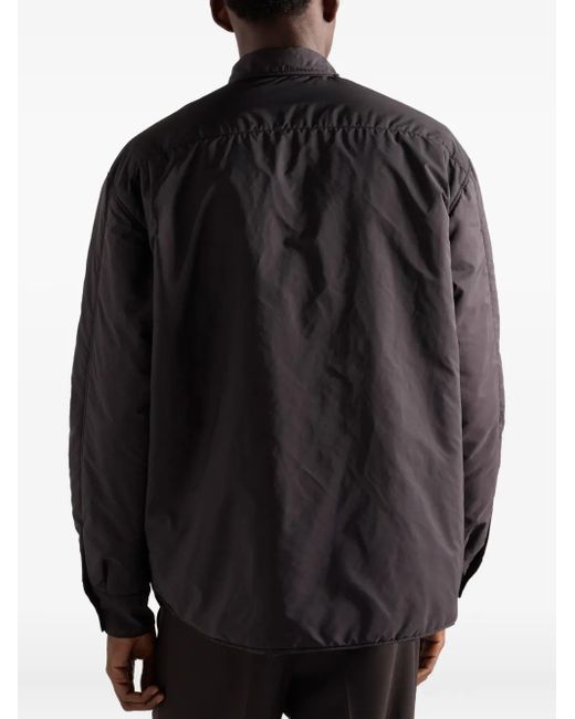 Prada Black Re-Nylon Shirt for men