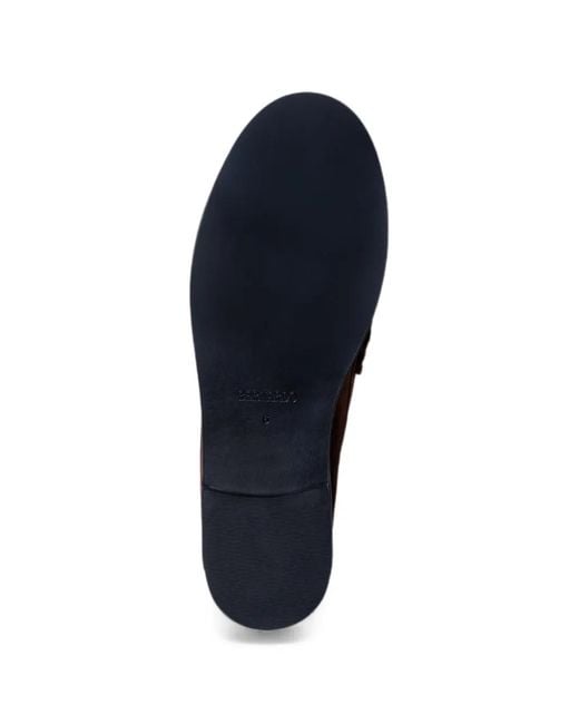 Bernardo Brown Tilda Suede Loafers