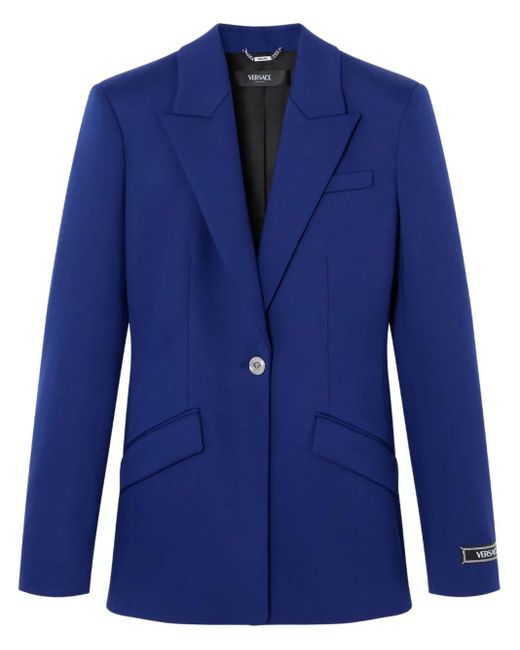 Versace Dv シングルジャケット Blue