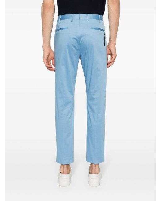 Pantalones con corte slim PT Torino de hombre de color Blue