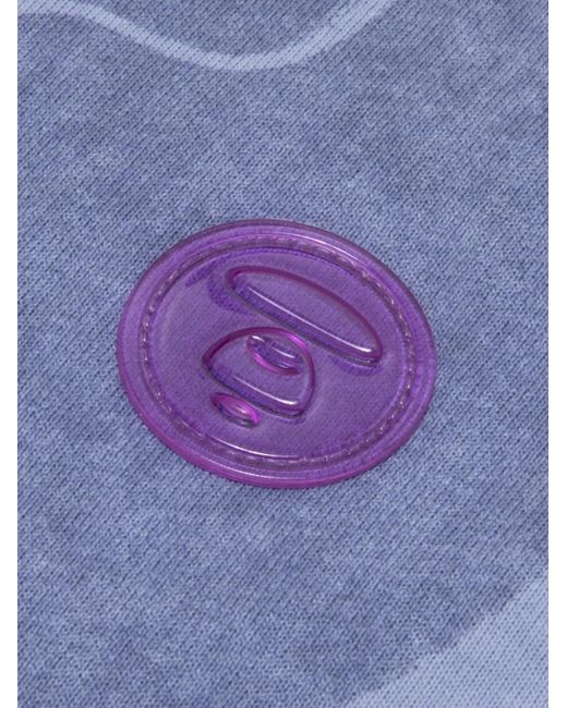 Aape By A Bathing Ape Blue All-Over-Print T-Shirt for men