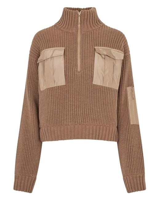 Baum und Pferdgarten Brown Clyde High-neck Sweater