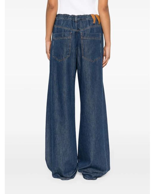 DARKPARK Blue Iris Wide-Leg Jeans