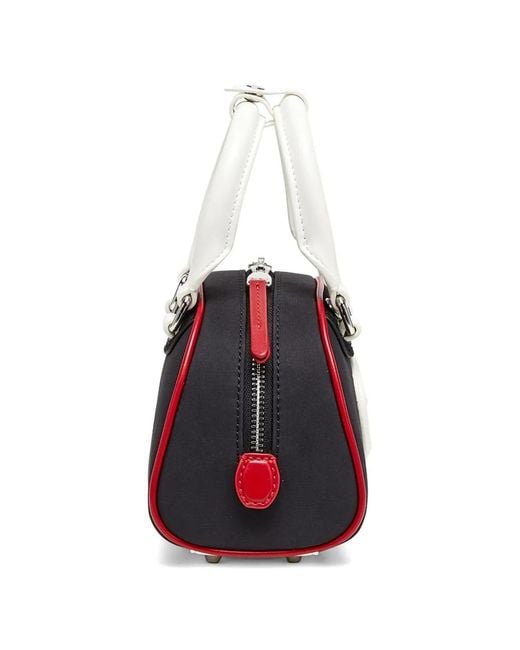 DIESEL Black 1Dr Dome Colour-Block Small Bowling Bag