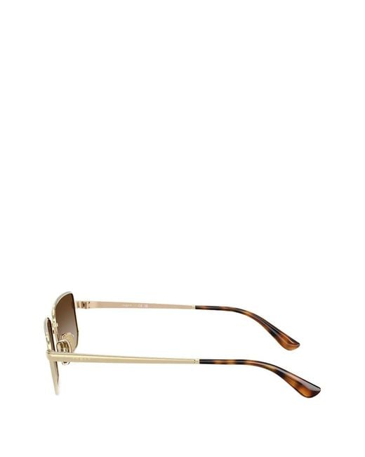 Vogue Eyewear White Rectangle-Frame Sunglasses