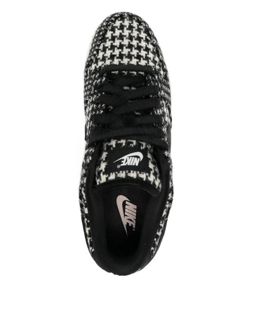Nike Black Patterned Sneakers
