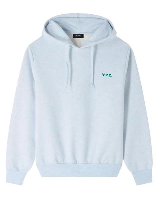 Sudadera Vpc Con Capucha A.P.C. de hombre de color Blue