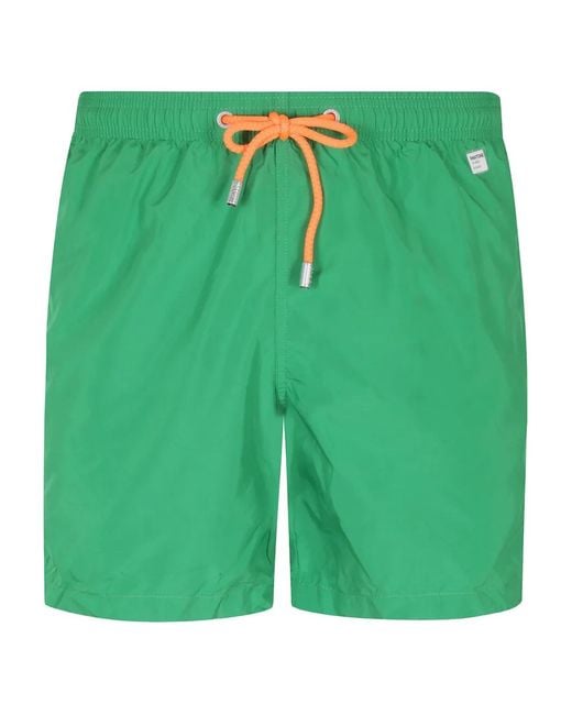 Mc2 Saint Barth Green Lighting Swim Shorts for men