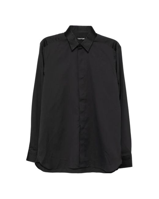 Tom Ford Black Classic Shirt for men