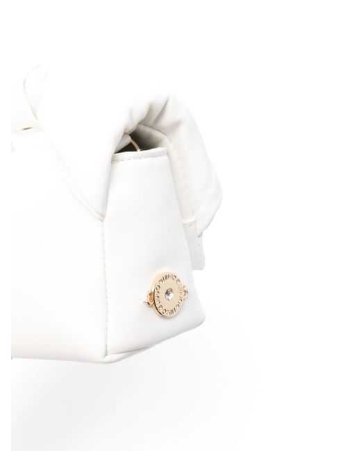 Liu Jo White Mini Logo-charm Tote Bag