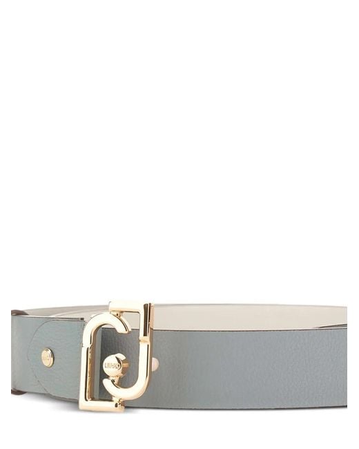 Liu Jo White Ceinture À Boucle