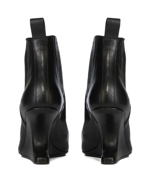 Rick Owens Black 80Mm Taco Boots