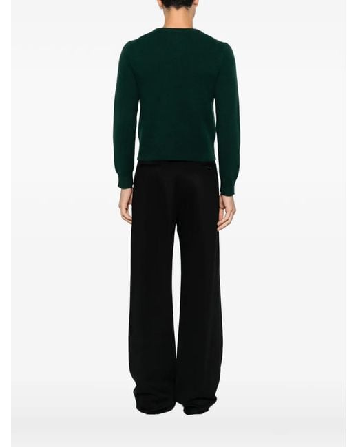 Extreme Cashmere Green Jeanne Sweater