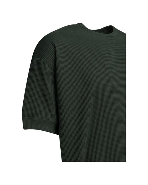 Daiwa Pier39 Green Waffle-Knit Short-Sleeve T-Shirt for men