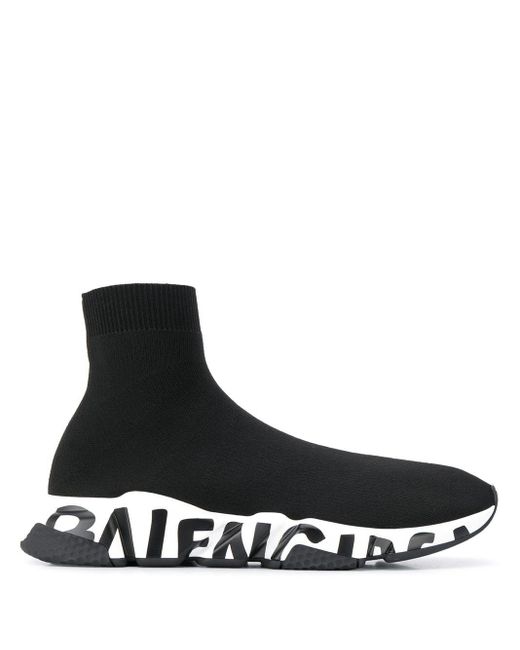 Sneakers Speed Graffiti Nere e Bianche di Balenciaga in Nero per Uomo - 4%  di sconto | Lyst
