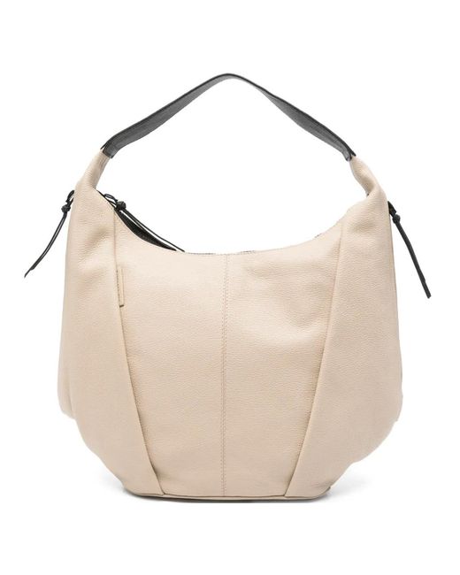 Cromia Natural Savana Street Grained-Leather Tote Bag