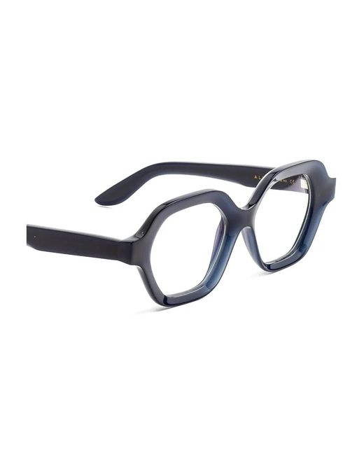 Lapima Blue Alice Geometric-Frame Glasses
