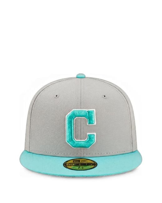 KTZ Blue 59Fifty Cleveland Guardians Baseball Cap for men