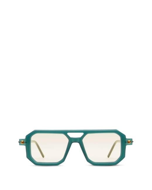 Kuboraum Green Mask P8 Pilot-Frame Sunglasses