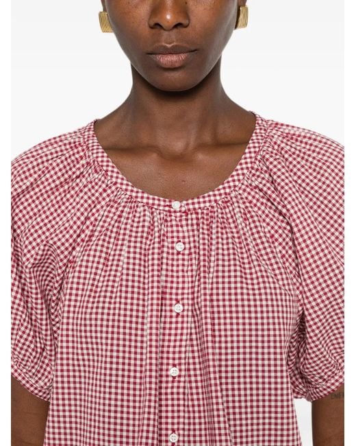 Doen Pink June Blouse