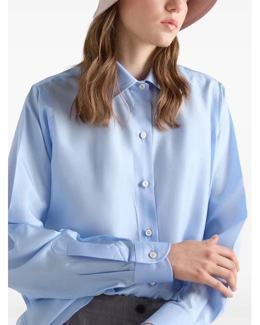 Camicia di Prada in Blue